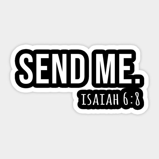 Send Me Isaiah 6:8 Sticker by sandyrm